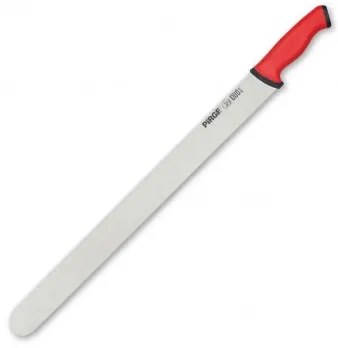 řeznický nůž na doner kebab 550 mm - červený , Pirge DUO Butcher