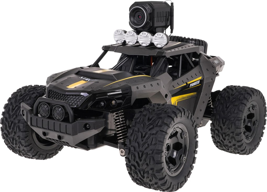 Ramiz Mega Crawler PIONEER s kamerou sivý na diaľkové ovládanie