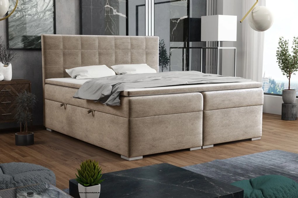 ALICA MANŽELSKÁ POSTEĽ 160X200 GLOSS VELVET 1203