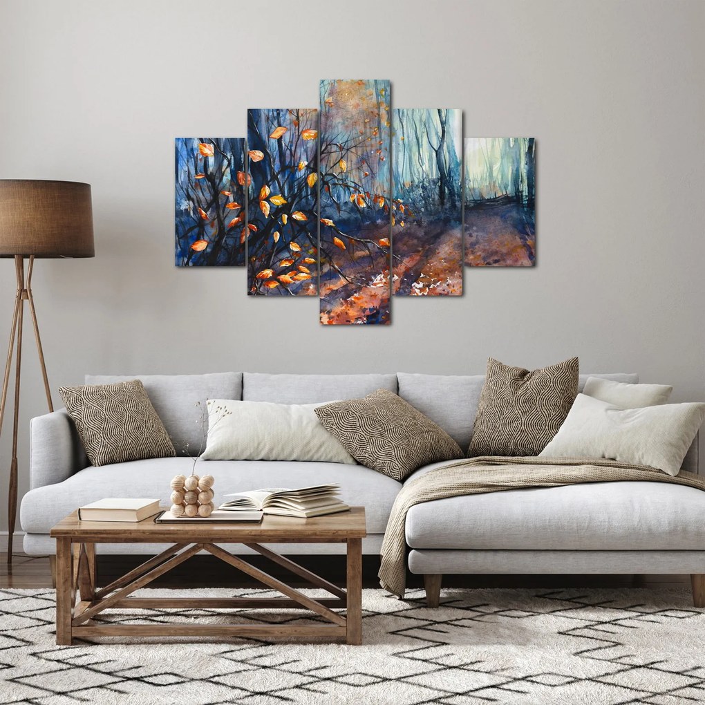 Obraz - Lúče jesenného slnka (150x105 cm)