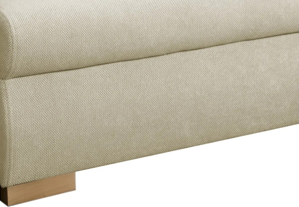 Rohová sedačka Helvetius, béžová látka