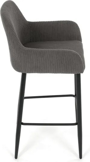 Barová stolička sivá AUB-V4009 GREY6