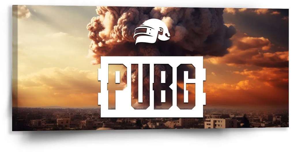 Sablio Obraz PUBG Exploze 2 - 110x50 cm