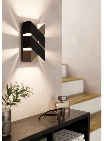 Eglo 99689 - LED Nástenné svietidlo GURARE 2xLED/2,5W/230V