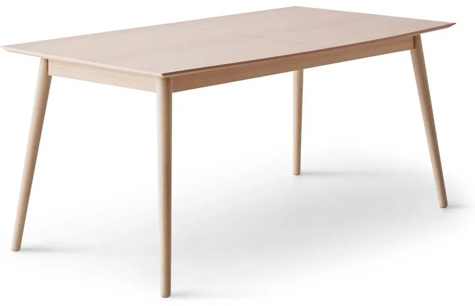 Rozkladací jedálenský stôl s doskou v dubovom dekore v prírodnej farbe 100x210 cm Meza – Hammel Furniture