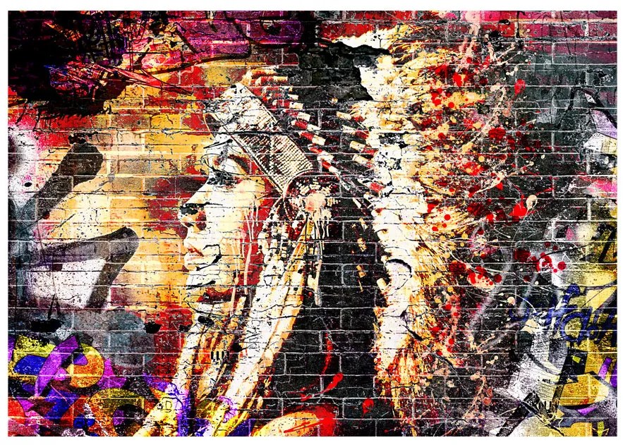 Artgeist Fototapeta - Urban Indian Veľkosť: 350x245, Verzia: Premium