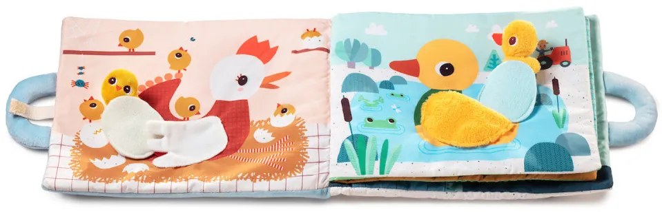 Lilliputiens - textilná didaktická knižka - Baby Boom