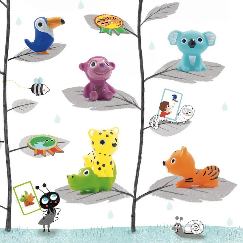 Zvieratká zo savany – 7 ks