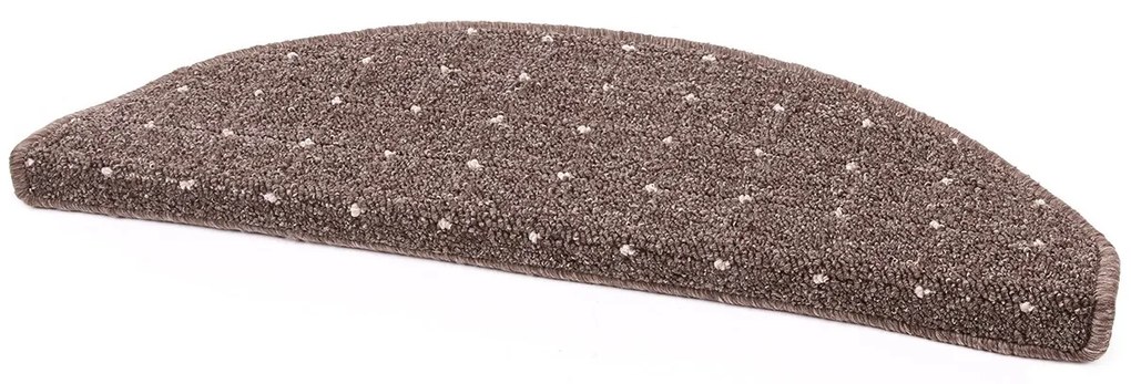 Vopi Nášľap na schody Udinese hnedá, 24 x 65 cm, súprava 5 ks