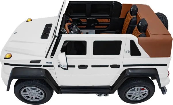 Elektrické autíčko Mercedes Benz MAYBACH G650 STRONG biele