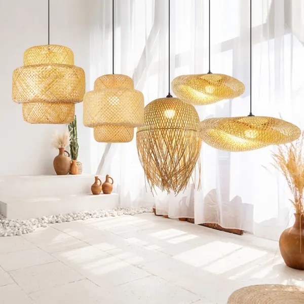 Immax 08298L - Stropné svietidlo BOHO HILO 1xE27/40W/230V pr. 60 cm