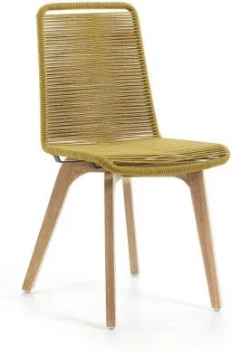 GLENDON stolička Žltá