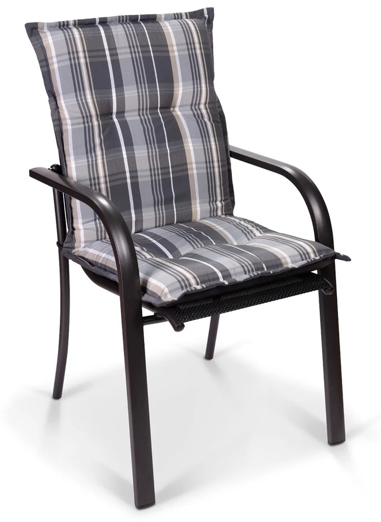 Blumfeldt Prato, poduška s nízkou zadnou časťou, na nižšie polohovacie kreslo, na záhradnú stoličku, polyester, 50 x 100 x 8 cm