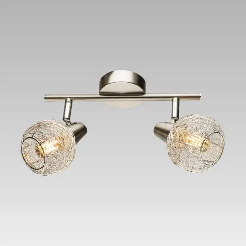 Moderné svietidlo PREZENT CARIER NICKEL SATIN 27501