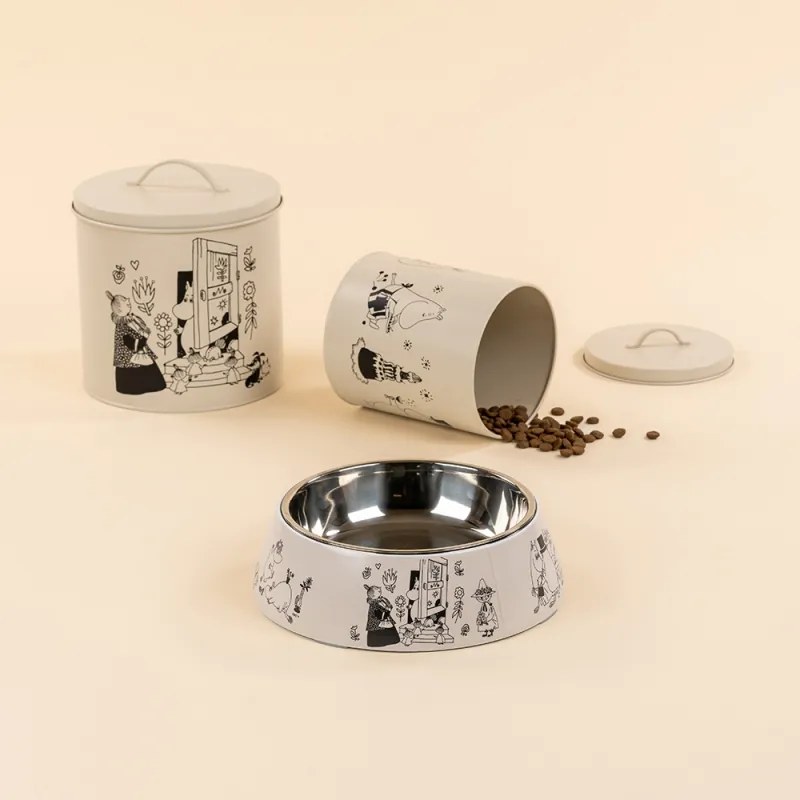 Set dóz na maškrty Moomin Pets 2 ks / 80. výročie