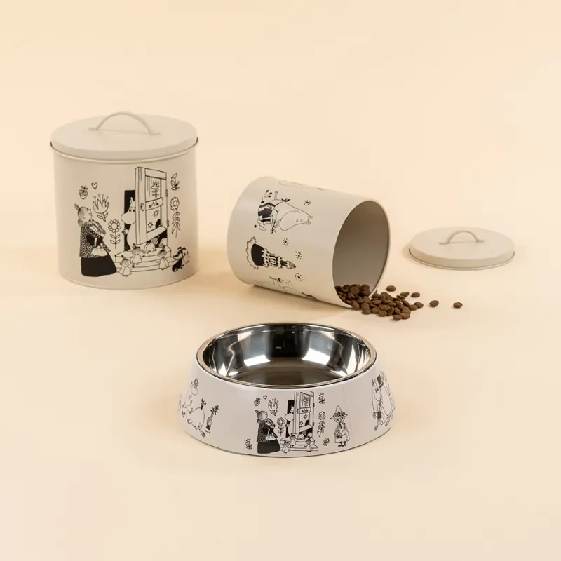 Set dóz na maškrty Moomin Pets 2 ks / 80. výročie