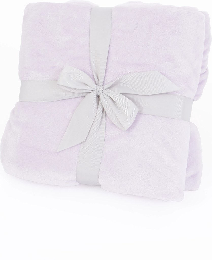 Detská deka do postieľky mikroplyš Exclusive 80 × 100 cm – Laura lila