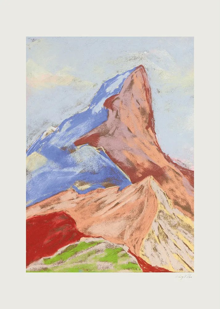 Moikka Plagát Cuillin Ridge IV by Mandy Maria 30x40