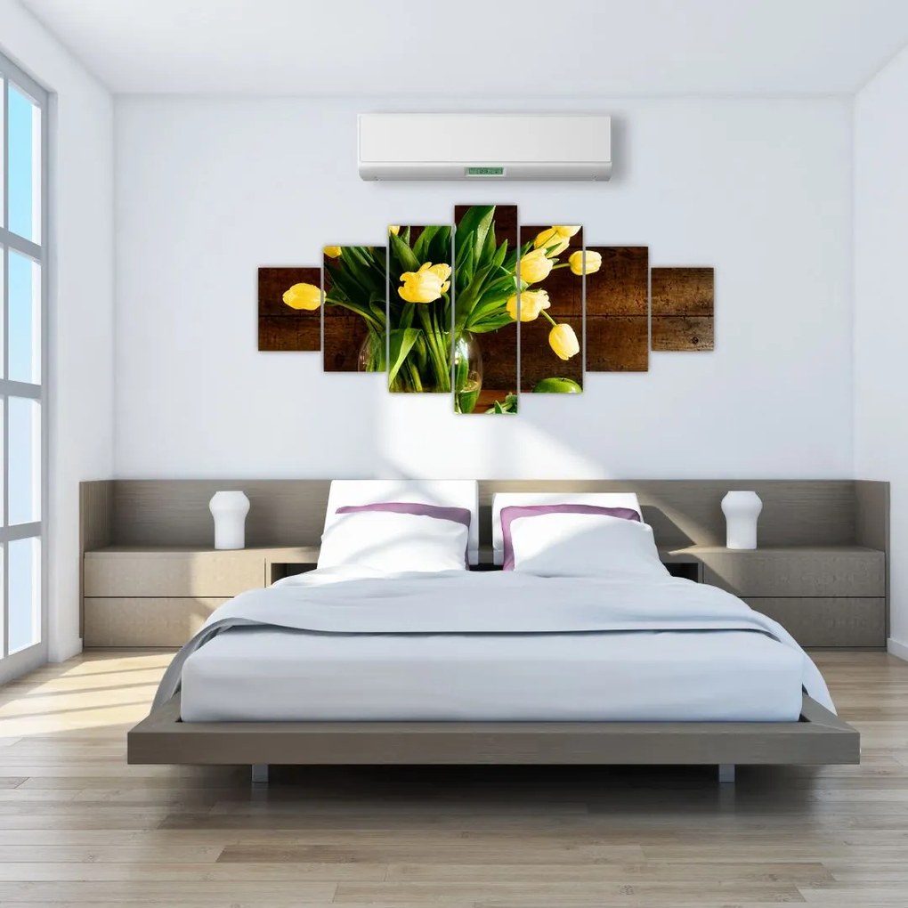 Tulipány vo váze - obraz