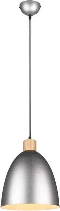 Luster Jagger 25 cm, starožitný nikel