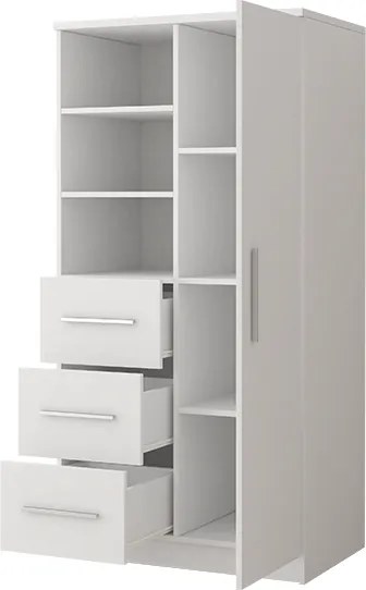 Regál ORVILLE - biely