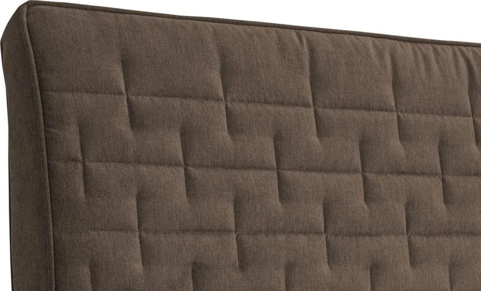 Posteľ Rita 180x200 cm, hnedá látka