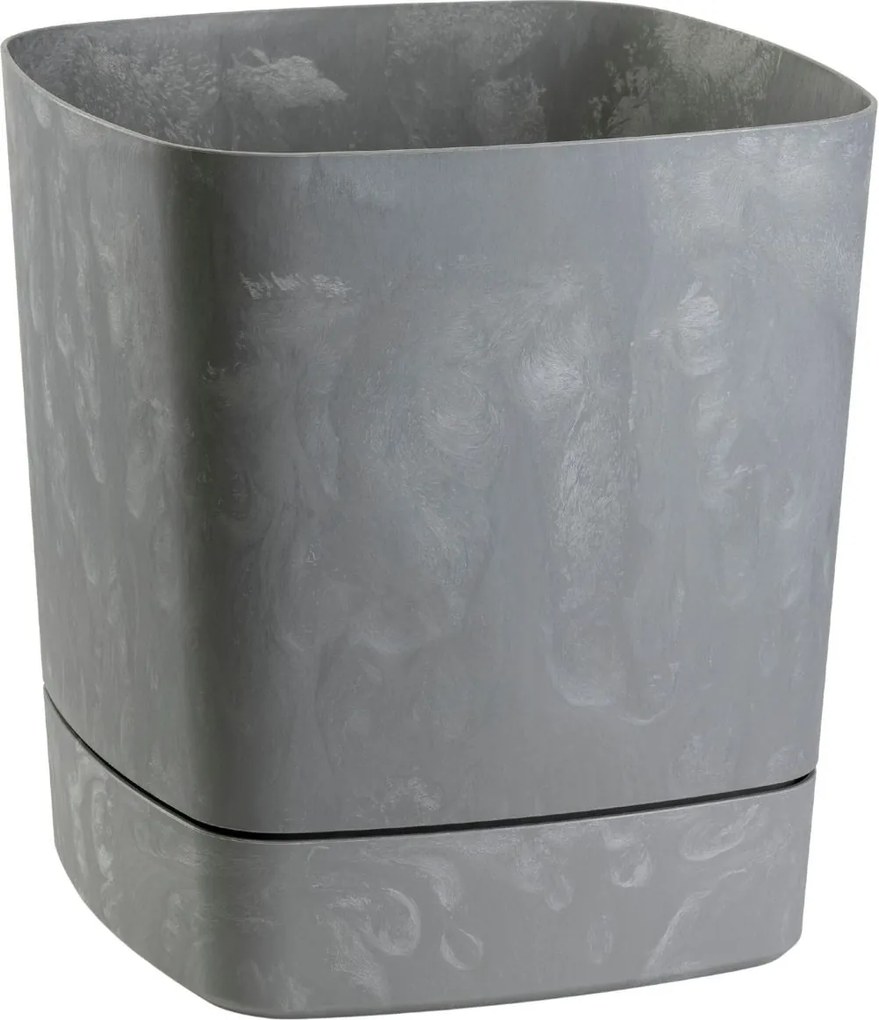 Květináč CUBI 30x33 cm šedý beton