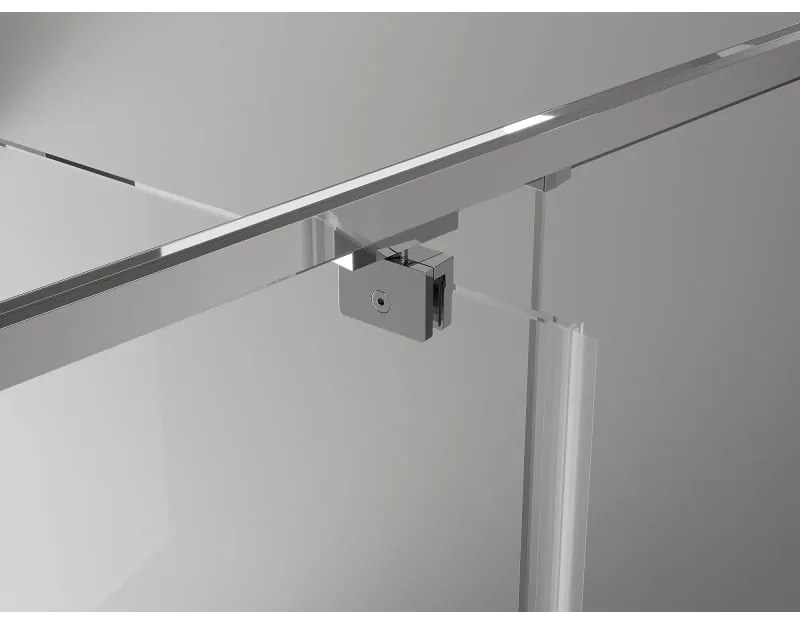 Mexen Exo, sprchovací kút s krídlovými dverami 115 x 75 cm, 6mm číre sklo, chrómový profil, 819-115-075-01-00