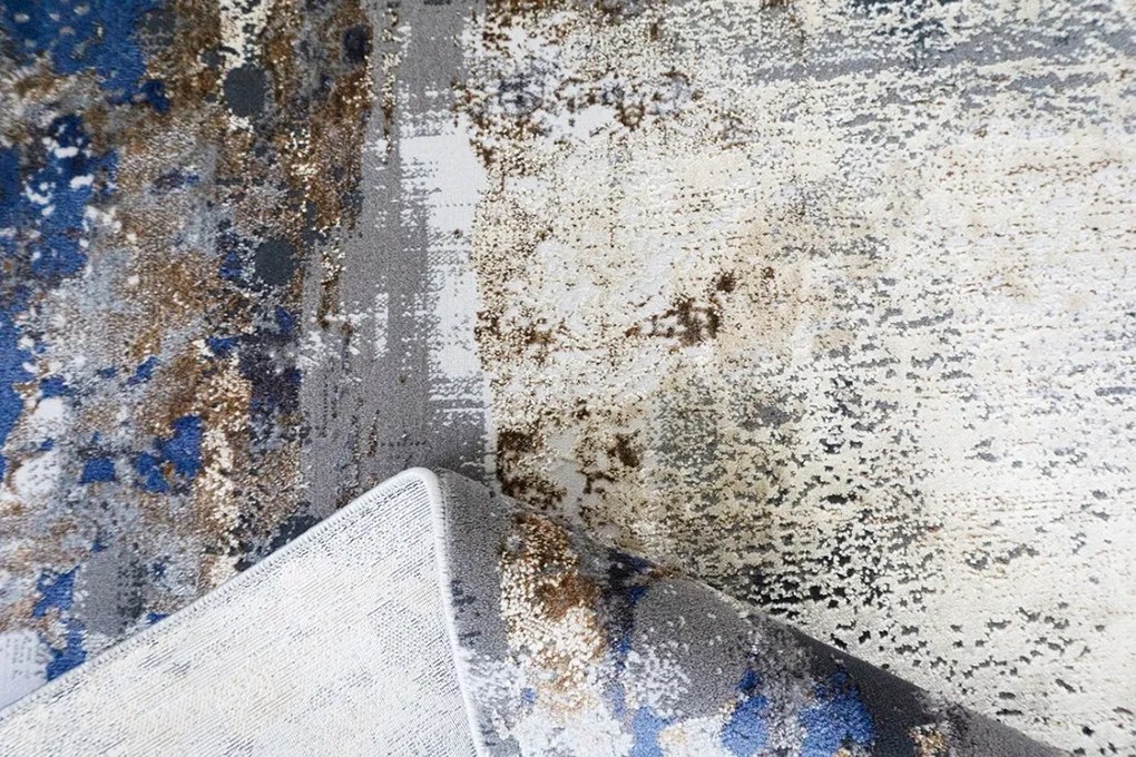 Berfin Dywany, Kusový koberec Lexus 9106 Beige Blue, 140x190, modrá, obývacia izba