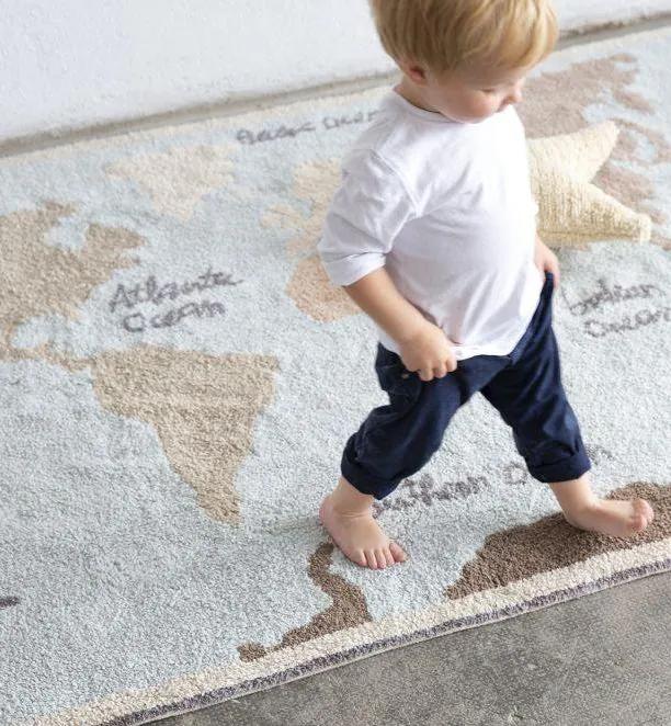 Detský koberec LORENA CANALS Mapa sveta