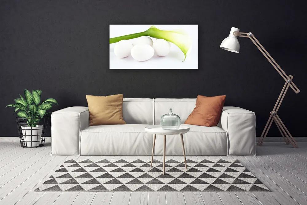 Obraz na plátne Vajíčka 125x50 cm