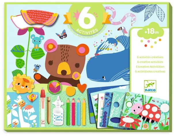 Djeco Veľká kreatívna sada: Myška a jej priatelia