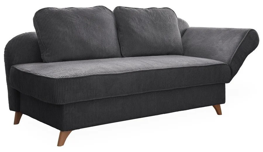 Sivá menčestrová leňoška (pravý roh) Chic Charlotte – Miuform