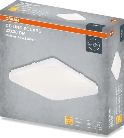 Osram - LED stropné svietidlo SQUARE LED/24W/230V 33x33 cm