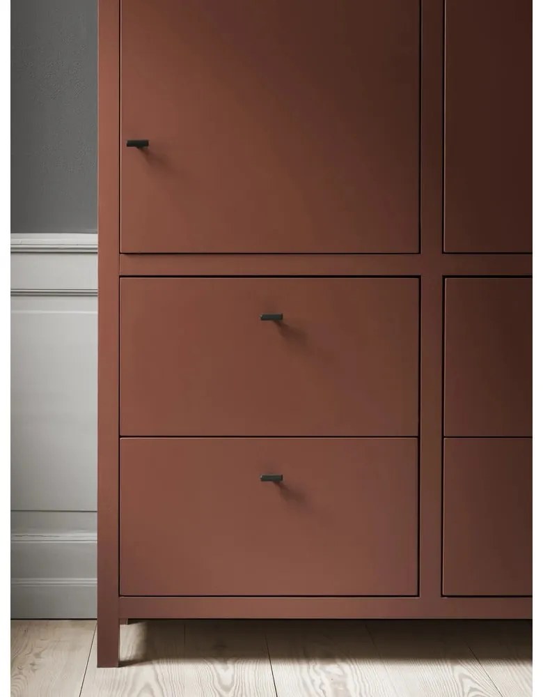 Nástenné kovové háčiky v súprave v mosadznej farbe 2 ks Rof – Blomus