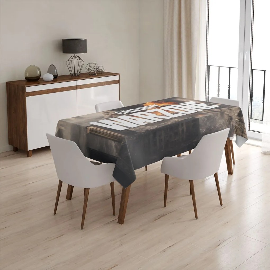Sablio Obrus Call of Duty Warzone - Mesto - 145x240 cm