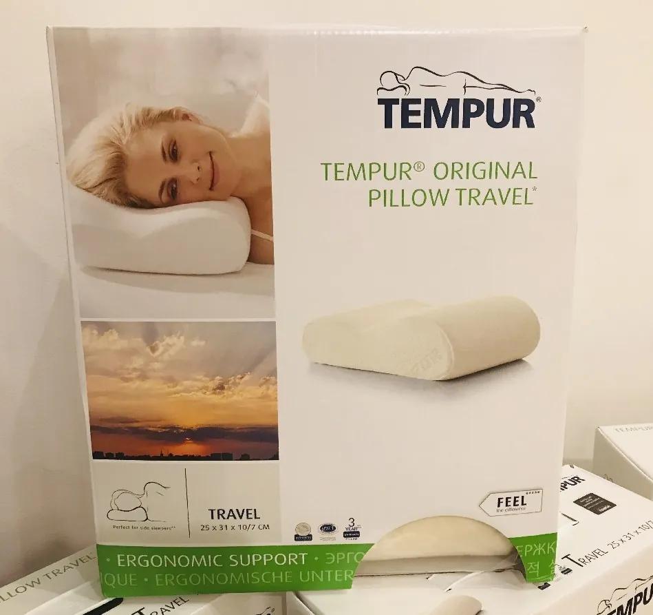 Tempur® Tempur® ORIGINAL PILLOW TRAVEL - cestovný pamäťový vankúš, pamäťová pena, snímateľný poťah