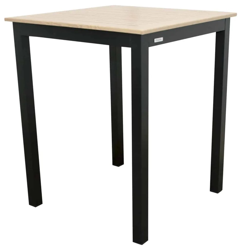 EXPERT WOOD antracit - gastro hliníkový stôl 90x90x75cm