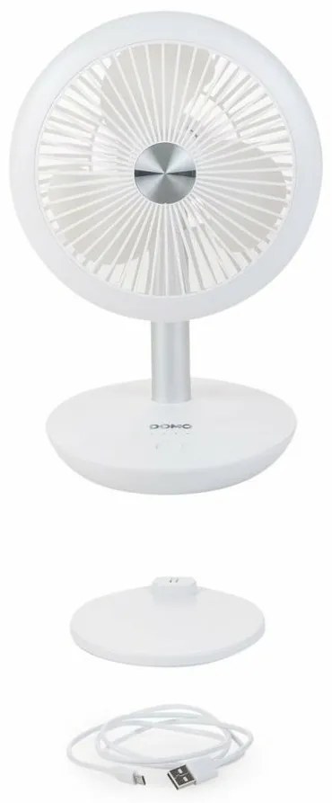 DOMO DO8147 stolný USB ventilátor s akumulátorom