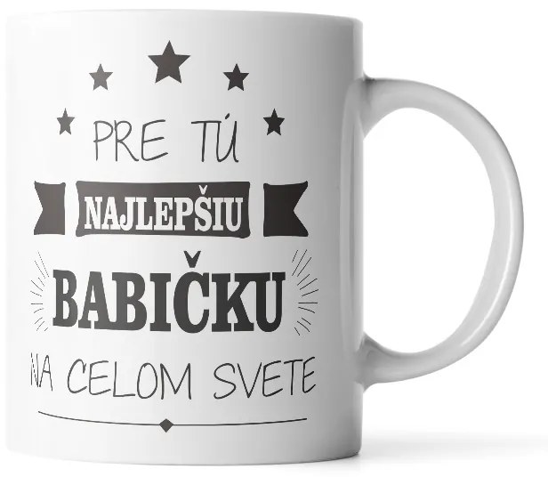 Sablio Hrnek Pro tu nejlepší babičku - 890 ml - XXL