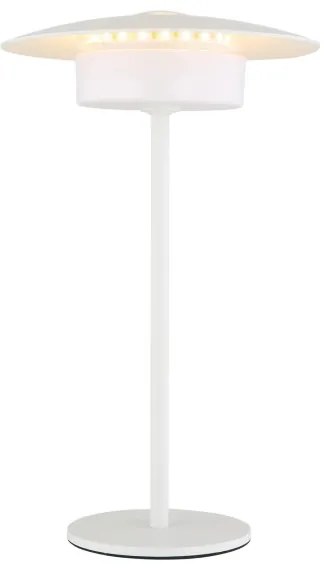 Globo 21024W-LED Nab. dotyk. stol. lampa KYLER LED/3W/3,7V 1800/2700/3000K biela