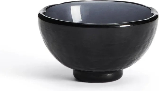 Modrá sklenená miska Sileia – Kave Home