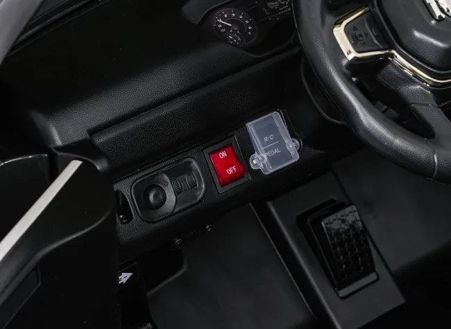 Elektrické autíčko RAM 3500 policajné čierne