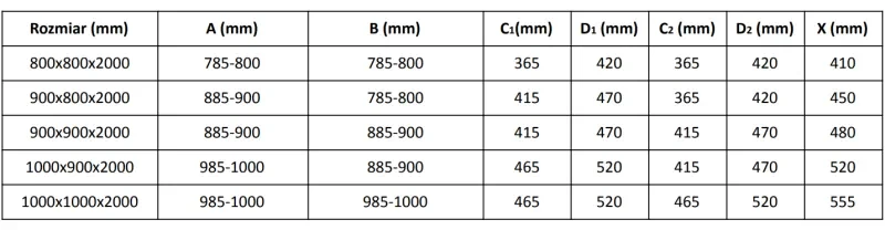 Mexen Velar Duo, sprchový kút s posuvnými dverami 80(dvere) x 80(dvere) cm, 8mm číre sklo, ružové zlato profil, 871-080-080-02-60