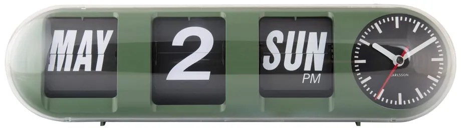 Nástenné hodiny Tube Flip – Karlsson