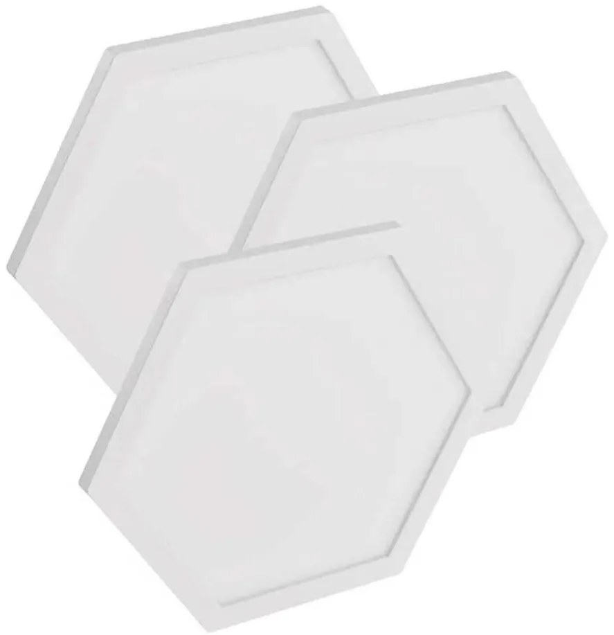 Rozš. sada 3x RGBIC stmievateľný LED panel 1,8W 230V Wi-Fi Tuya