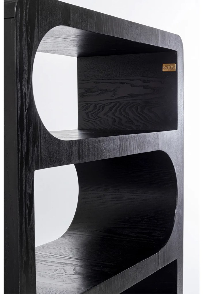 Forma polica čierna 90x180 cm