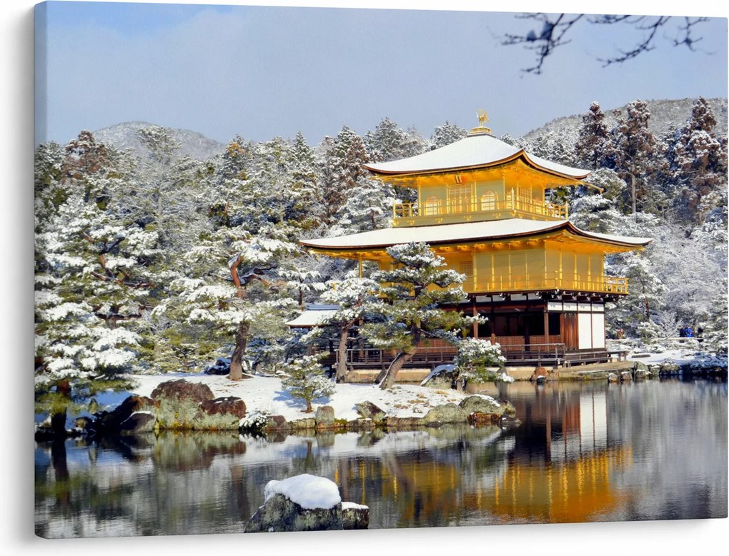 Obraz - Kinkakudži, Japonsko (70x50 cm)
