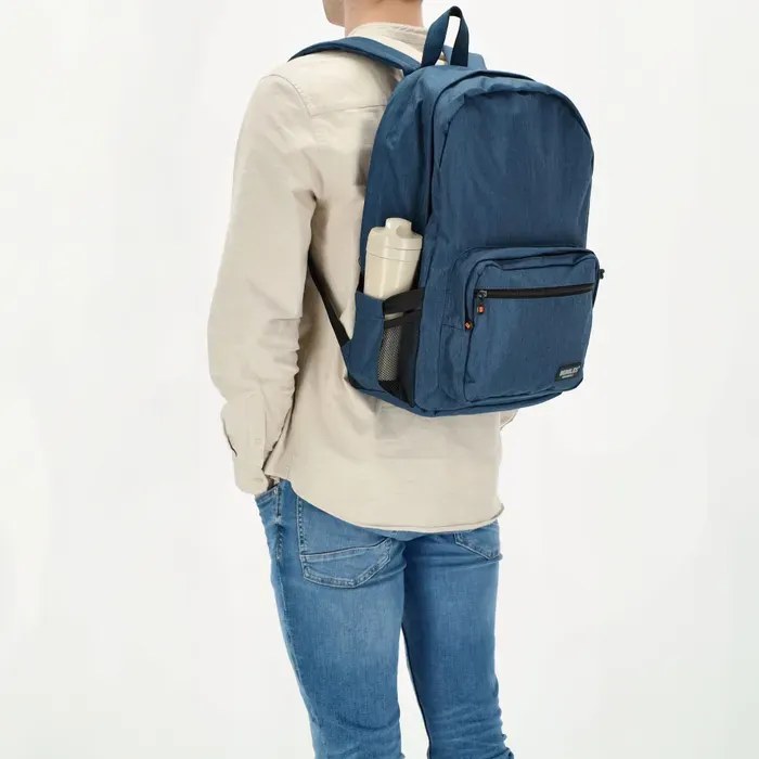 Konofactory Modrý ľahký batoh do školy "Rock" 12L