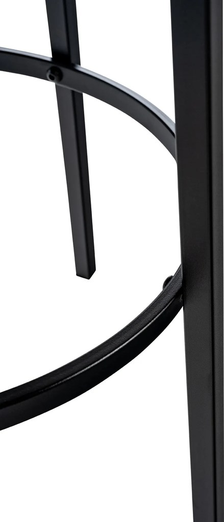 Barová stolička Kamari koženka - krémová